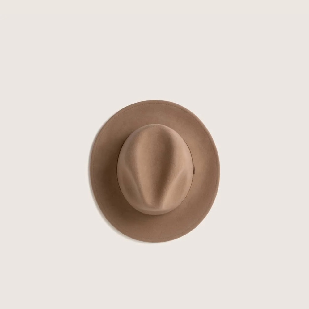 Will + Bear Brown Fedora Hat - Picture 2 of 7